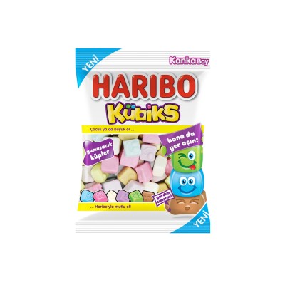 HARIBO KUBIKS 80 GR x 24