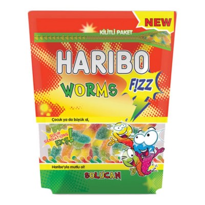 HARIBO WORMS 80 GR x 24