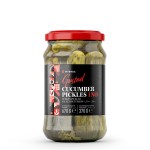 GUSTAD CUCUMBER PICKLES - NO.1 670 GR x 12
